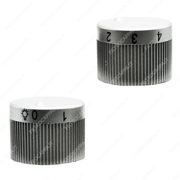Kit de boutons de commande d'éclairage et de vitesse pour hotte aspirante FABER DROP MUSA 133.0055.944