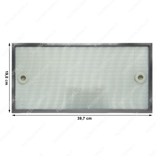 METALLFILTER FÜR DUNSTABZUGSHAUBEN ELECTROLUX BEST 39,6 X19,8 CM 50288092005