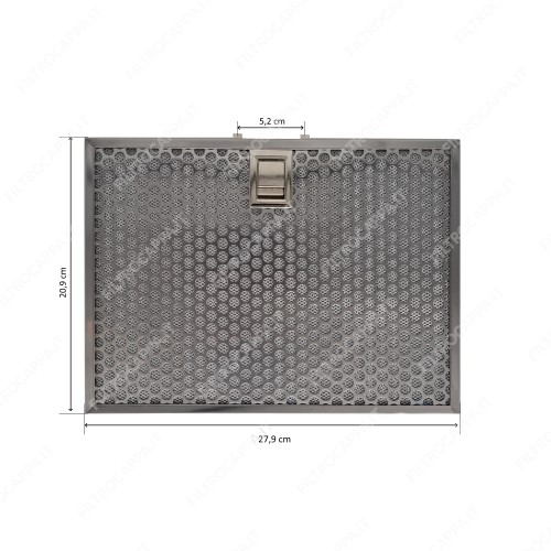 Filtro metallico alluminio per Cappa Faber 27,9 x 20,9 133.0440.937