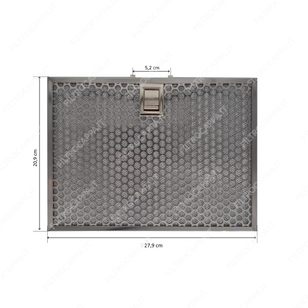 Filtro metallico alluminio per Cappa Faber 27,9 x 20,9 133.0440.937