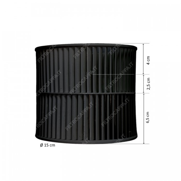 FABER FRANKE FALMEC EXAUSTOR RODA DO VENTILADOR DIÂMETRO 15 CM 133.0382.960