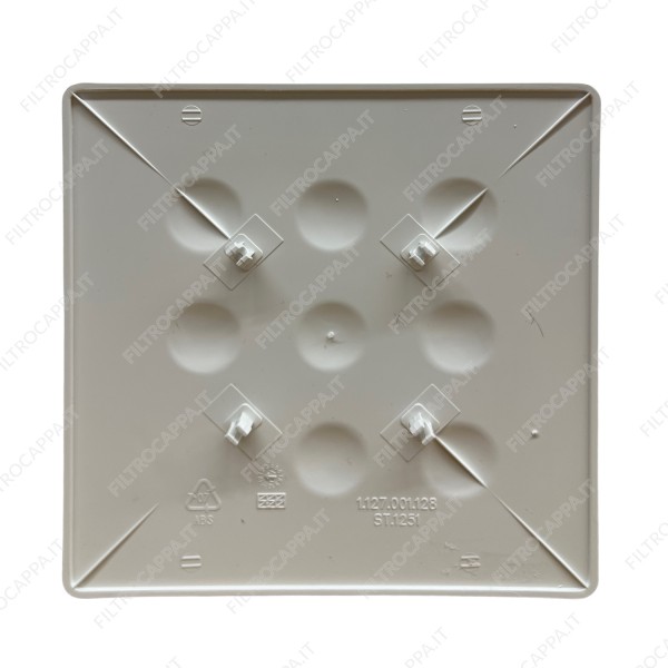 Abdeckung für Abluftventilator VORTICE MFO 100/4 15,8 x 15,8 cm 1.127.001.128