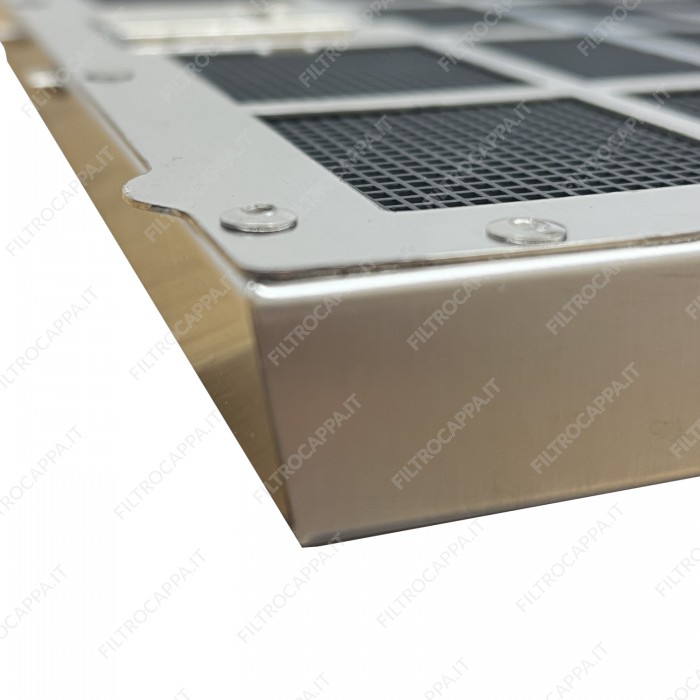 Filtro de carbón 26,4 x 18,5 cm para campanas extractoras FALMEC KACL.954 CARBON.ZEO Filtro de carbón 26,4 x 18,5 cm para campanas extractoras FALMEC KACL.954 CARBON.ZEO