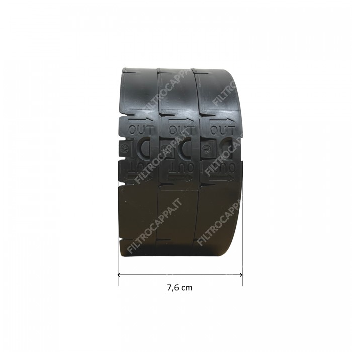 Clapet anti-retour 3D pour hottes aspirantes diamètre 12,4 cm pour passage mural – 112.0569.781 Clapet anti-retour 3D pour hottes aspirantes diamètre 12,4 cm pour passage mural – 112.0569.781