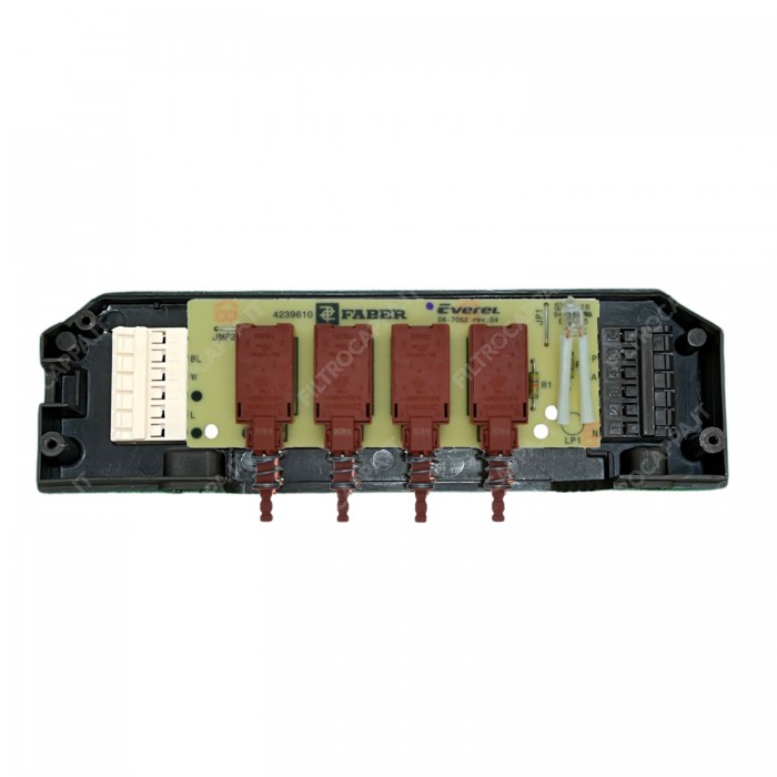 Kit de caixa de controle de teclado para exaustores Faber Franke Smeg 4239610 133.0055.249