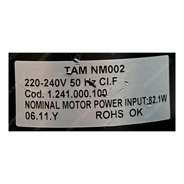 Moteur pour VMC VORTICE VORT PENTA 11707 1.241.000.100