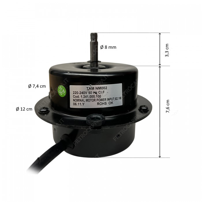 Moteur pour VMC VORTICE VORT PENTA 11707 1.241.000.100
