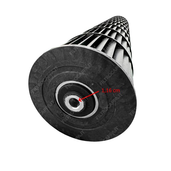 Left impeller fan for VORTICE Air Door AD2000 air curtain 1.583.000.059