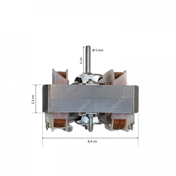 Motor para campana extractora ELICA TIVOLI de 3 velocidades con giro antihorario K23 K232034