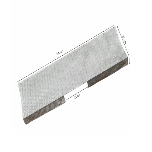 Filtro metallico alluminio 53 x 25 cm per Cappa Electrolux Elica ESTRAIBILE 1010DB1