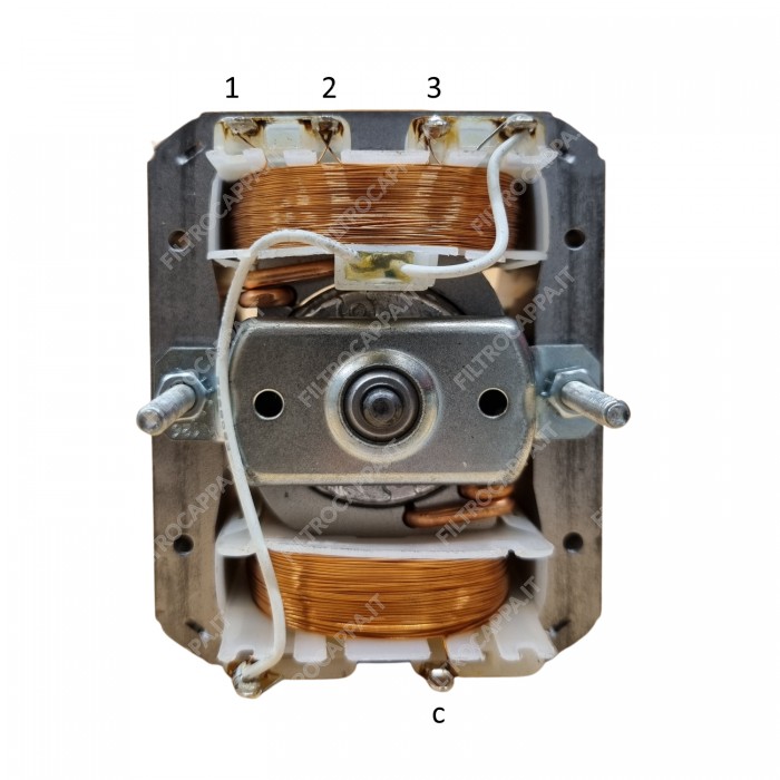 Motor para coifa Elica Turboair Electrolux Smeg K33 P33 SX 3V COM