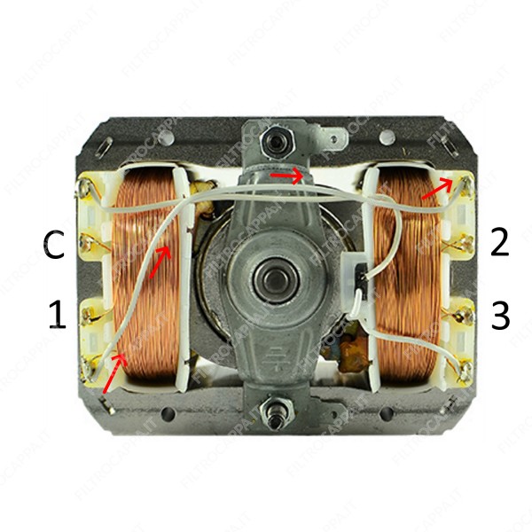 Motor 4 K42 RA 2007YN para exaustor Elica K422213