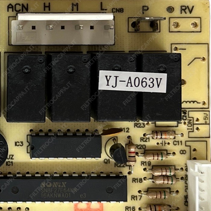 Placa de controle de potência para ar condicionado portátil VORTICE POLAR 12 5.247.000.679