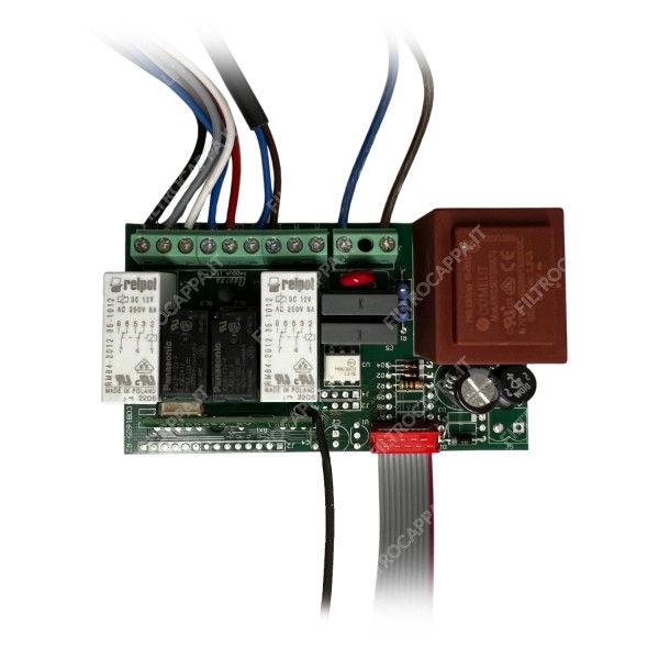 Clavier électronique et unité de commande avec récepteur à distance pour hotte aspirante Max Fire 141301801