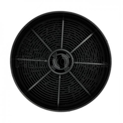 Filtri Carbone Attivo (2 PEZZI) diametro 12,5 CM F23 per CAPPA FABER FRANKE IKEA 112.0589.898 2