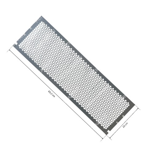 Griglia porta filtro 63,2 x 20 cm per Cappa Elica Smeg KSEG72 844090588