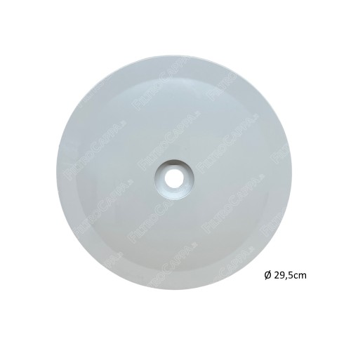 Lower White Cover for VORTICE Nordik Evolution Fans 1.127.001.112