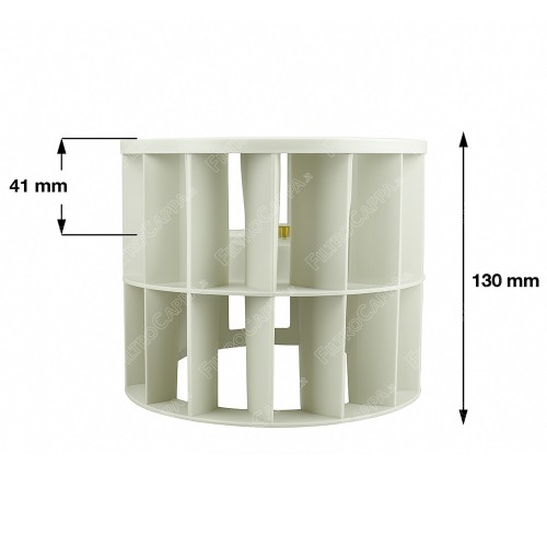 15.5 cm diameter impeller fan for AIRONE FALMEC Fox Group Cooker hoods