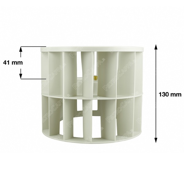 Ventola girante motore diametro 15,5 cm per cappa AIRONE FALMEC Fox Group