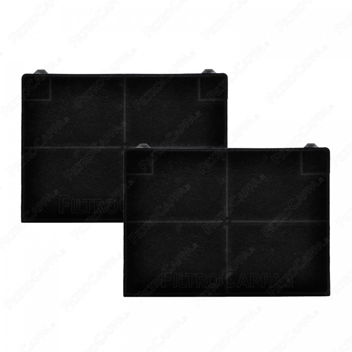 Filtro de carvão (conjunto de 2 peças) 15,5 x 22,5 cm FABER FRANKE ELECTROLUX 112.0169.115