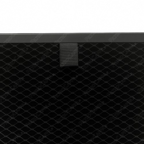 Filtro de carvão de longa duração (pacote com 2 peças) 19,5 × 24,3 cm para exaustor AEG ELECTROLUX FKS017 2