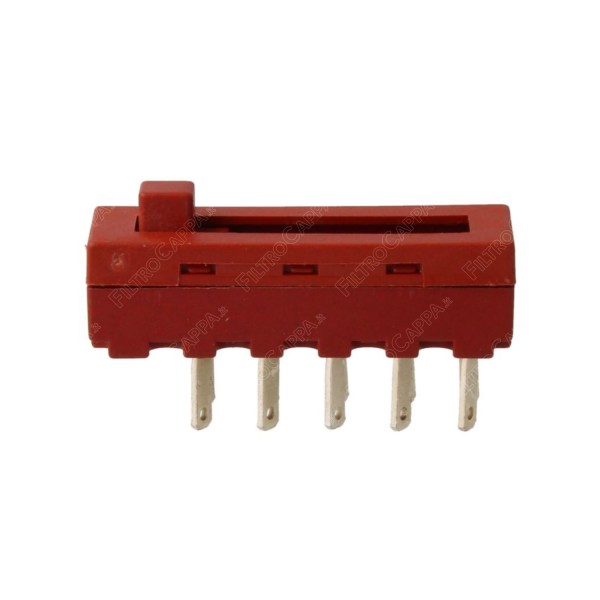 5-Position Slide Switch with 5 Contacts on Two Rows for ELICA Cooker Hood 2011P
