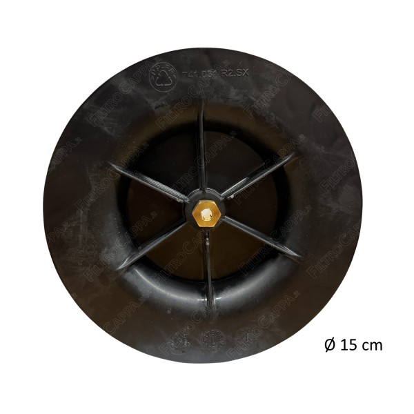 Fan impeller for Faber Franke cooker hood 15 cm 741.031.R2.SX 133.0154.110