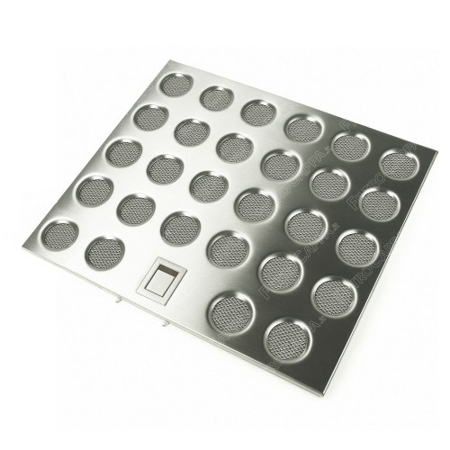 Filtro de grasa de aluminio y acero inoxidable 31,1 × 27,1 cm para campana extractora ELICA NUAGE GRI0147485A