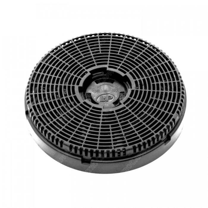 Filtre à charbon actif diamètre 16 cm pour hotte aspirante MIDEA LG MASTER KITCHEN 12173000001200