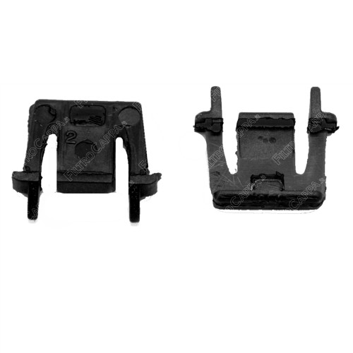 Grampo de grade traseira (pacote com 2) para coifa FABER FLEXA 133.0052.915