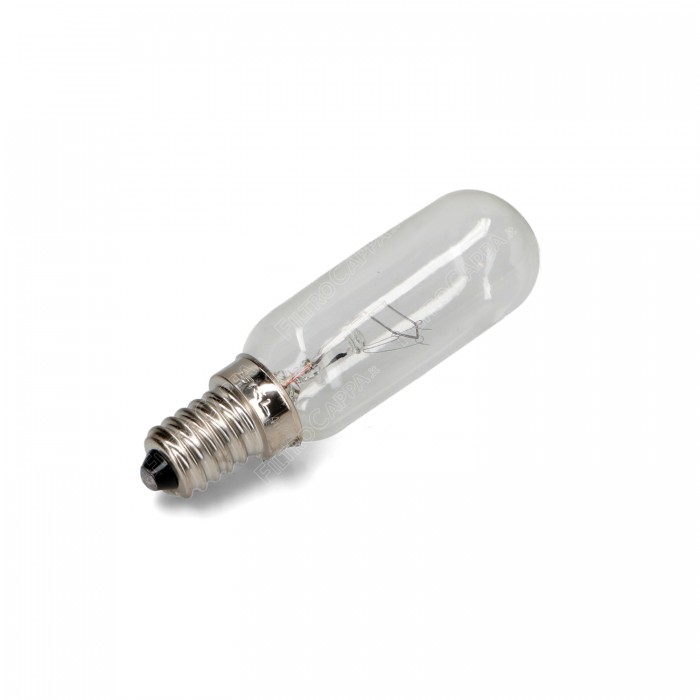 Ampoule tubulaire à filament E14 40W pour hottes de cuisine