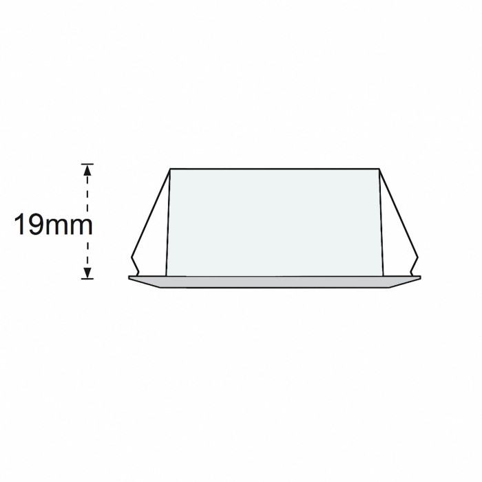 Faretto S1000 1.1 W 4000 K 12 v acciaio spazzolato per Cappa MAX FIRE 141400500