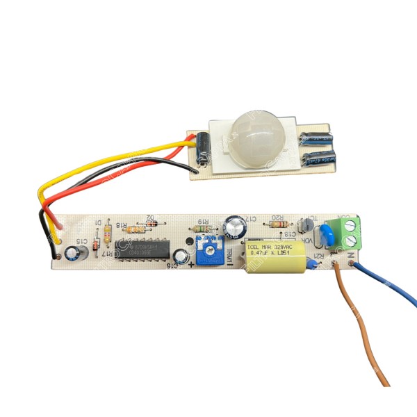Placa Temporizadora com Sensor de Movimento PIR para Extrator VORTICE M100 5.247.000.259