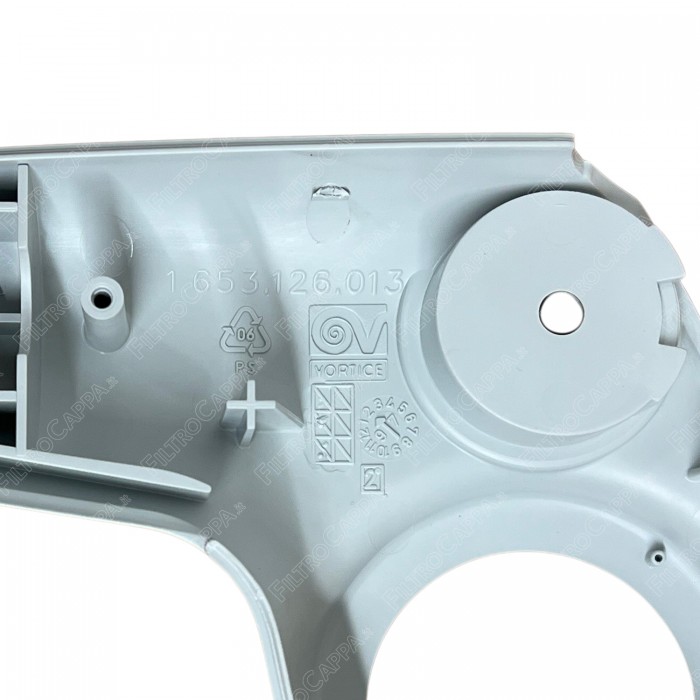 Guscio supporto destro per Ventilatore Vortice Gordon 1.653.126.013