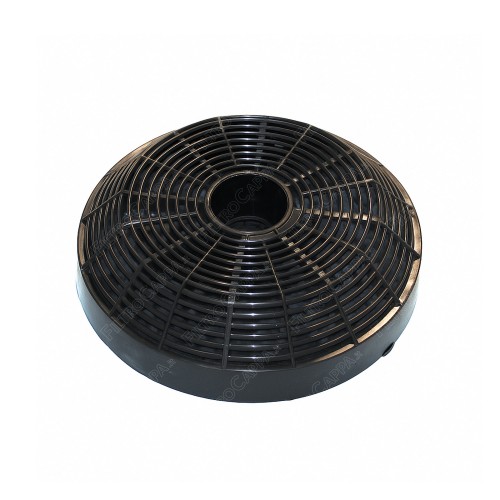 Filtro de carvão ativado com diâmetro de 13 cm (conjunto de 2) para coifas TECNOWIND CP BASIC GORENJE 2