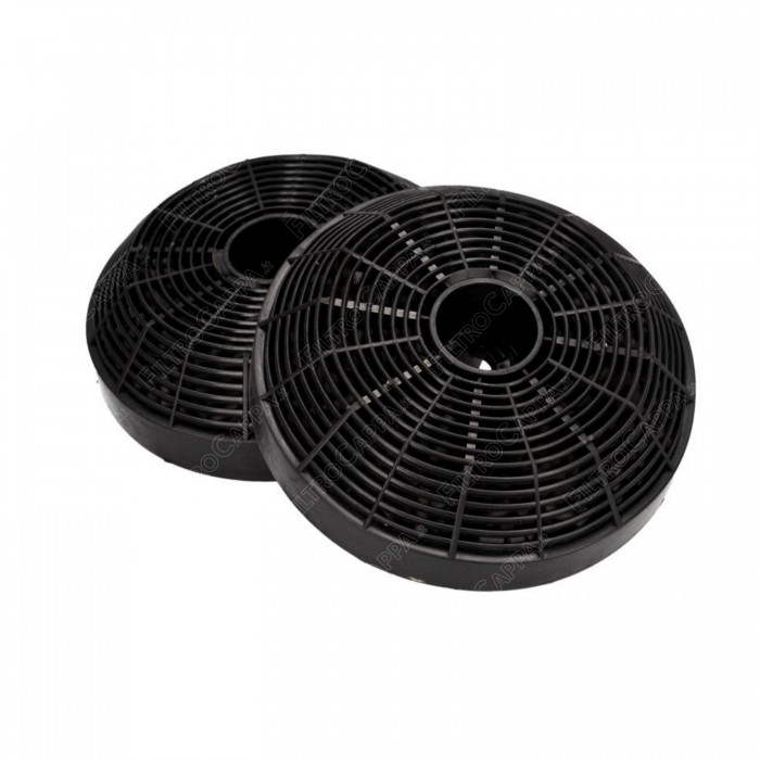 Filtro carbone attivo (CONF 2 PZ) diamatro 13 cm per Cappa TECNOWIND CP BASIC 417308
