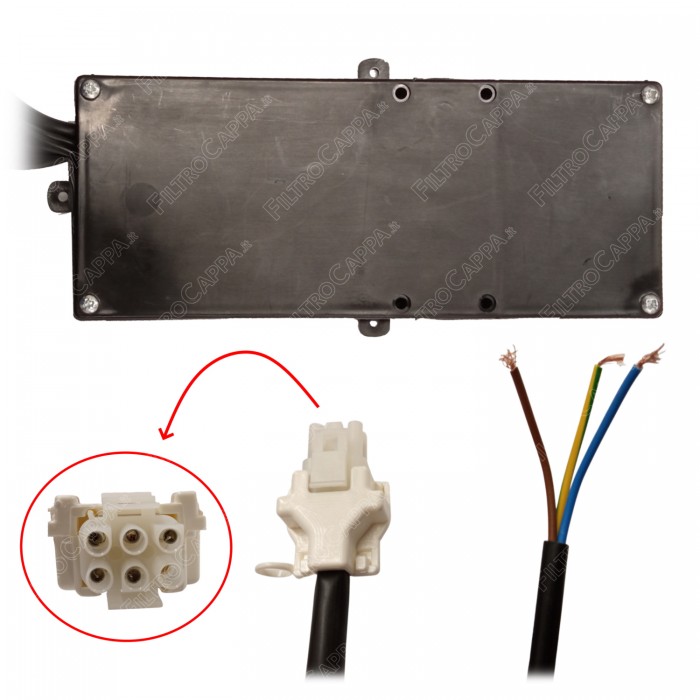 Electronic Control Panel with Power Board for MAX FIRE Cooker Hood 141301540