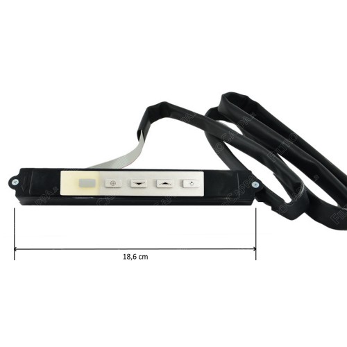 Tastiera per Cappa Max Fire per motori GPZ 550 3 velocità 141301540 2