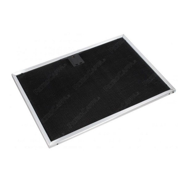 Filtre à graisse en aluminium noir 33,4 x 24 cm pour hotte aspirante AIRFORCE AFCGASP