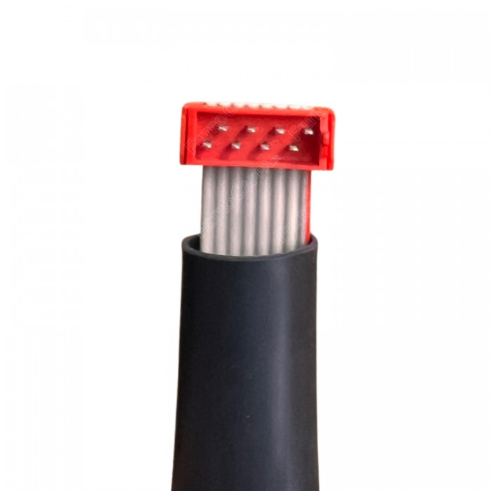 Cabo plano de 8 vias que conecta o teclado à placa de circuito impresso (PCB) do capuz Elica Pandora.