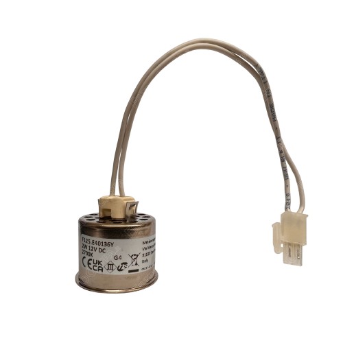 Refletor LED GU4 2 W 2700K 12 V CC para coifa AIRONE MAX FIRE FALMEC F125.E40136Y 2