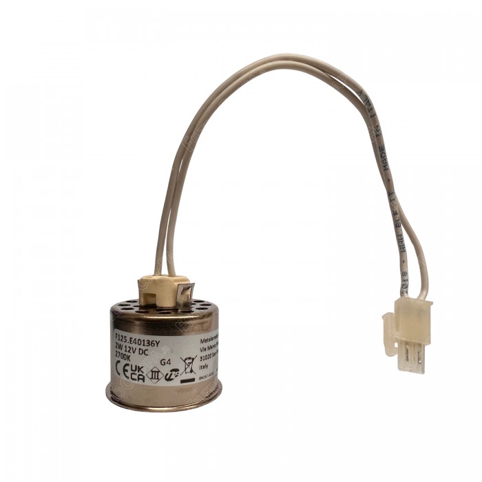 Foco LED GU4 2 W 2700 K 12 V CC para campana extractora AIRONE MAX FIRE FALMEC F125.E40136Y