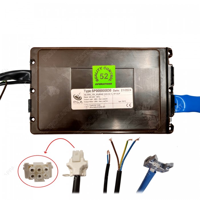 Unidade de controle eletrônico para teclado de coifa AIRONE CECUCABUNIVEREL501