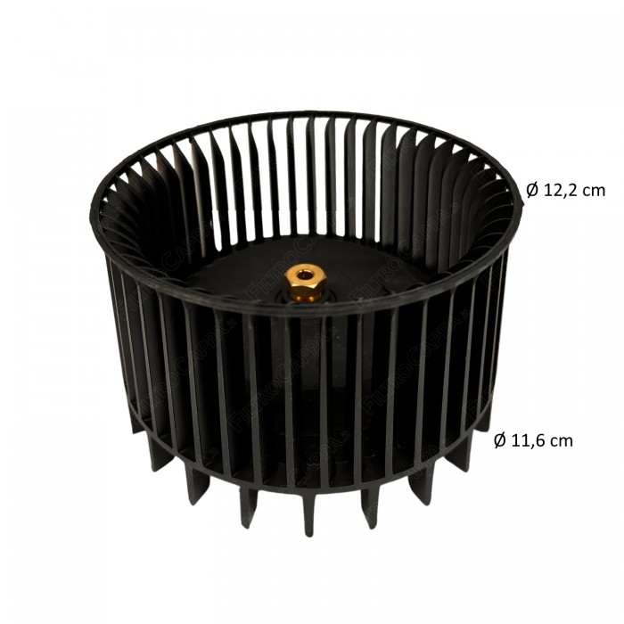 Rotor do ventilador do motor direito para coifa FABER FRANKE 133.0052.886