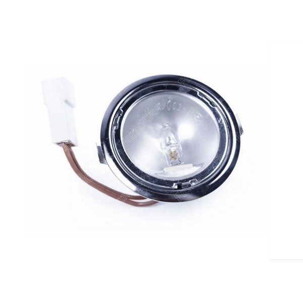 Spot halogène chromé pour hotte aspirante 10 W 12 VELICA TOURBOAIR WHIRPOOL SMEG BEST ACC0198055