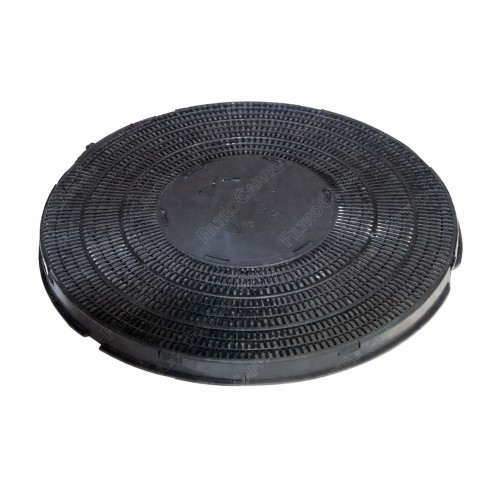 AKTIVKOHLEFILTER DURCHMESSER 28 CM FÜR DUNSTABZUGSHAUBEN ELICA TURBOAIR MOD TYPE 26 FKS419 2