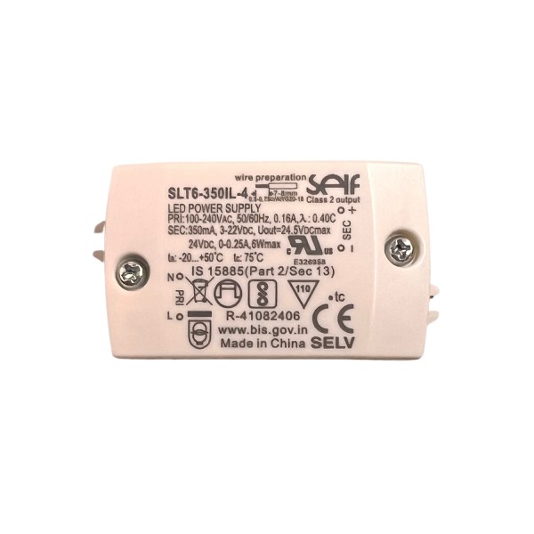 TRANSFORMER FOR 6 W LED SPOTLIGHTS AIRONE FALMEC SLT6-350IL HOOD