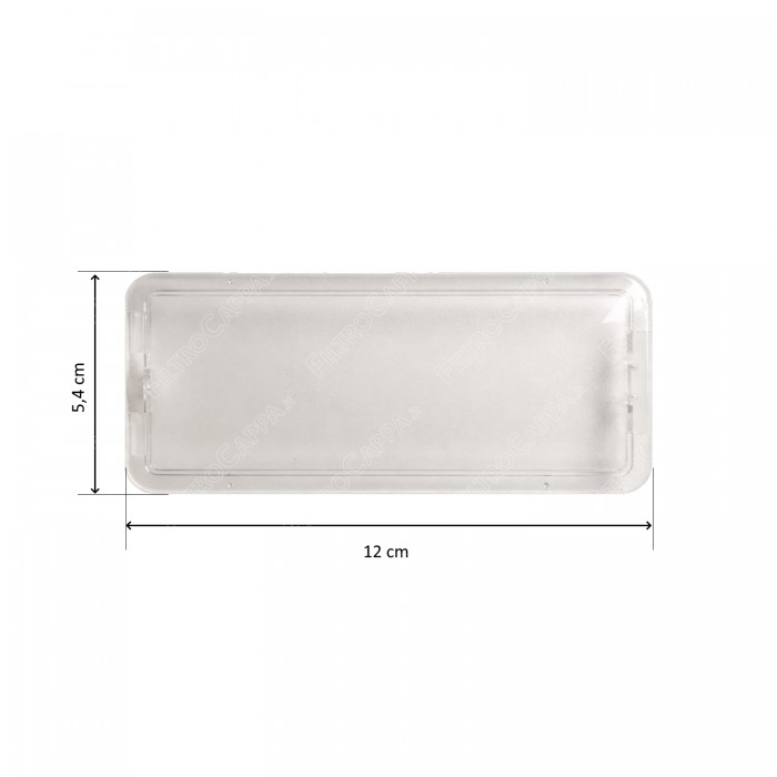 Plafoniera 12 x 5,4 cm (conf. 2 pezzi) per cappa Tecnowind Marlen SPK2100