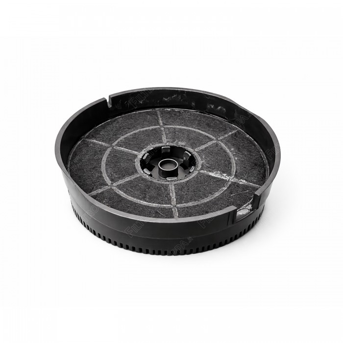 AKTIVKOHLEFILTER FÜR DUNSTABZUGSHAUBEN ELICA ( 2 STÜCK ) 14 CM mod 58 - ORIGINALEN - KIT0161393