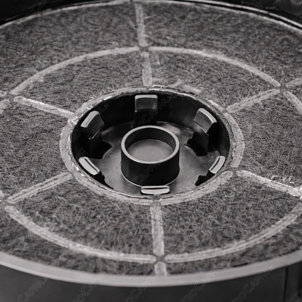 CHARCOAL FILTER ( 2 PCS ) ELICA DIAMETER 14 CM mod 58 - GENUINE PART - KIT0161393